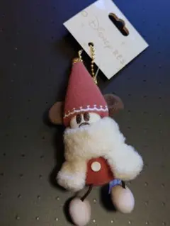 ディズニーリゾート　リルリンリン　ぬいぐるみチャーム　赤　2025