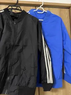 ジップジャケット 青黒両方Mサイズ