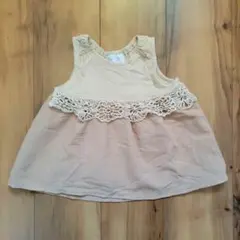 WILL MERY　ウィルメリー　こどもの森　チュニック　女の子　ブラウン