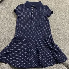新品未使用　ポロラルフローレン　半袖ワンピース４歳100から110