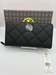 Tory Burch トリーバーチ 未使用 ウィラマット キルティング 長財布 Tory Burch トリーバーチ 未使用 ウィラマット キルティング 長財布