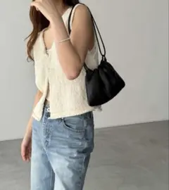 canal jean El mar　レザーミニショルダーバッグ