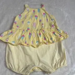 美品♡ギャップアイスクリームロンパース(6-12ヶ月)70cm