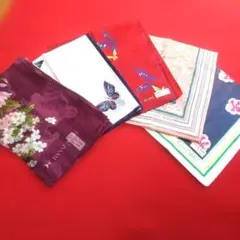 HANAe MORI 6枚 ハンカチ スカーフセットのサムネイル