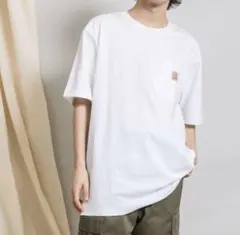 carhartt(カーハート) ビッグシルエット ポケット半袖 ロゴ Tシャツ