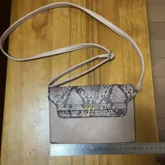 DRWCYS パイソン柄 ショルダーバッグ