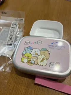 すみっコぐらし　アルミ弁当箱　370ml ランチベルト付　保冷庫対応