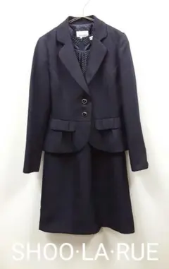 SHOO·LA·RUE　ジャケットとワンピースのセットアップ　水玉模様