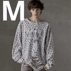 t*a様 【GRANCY】総柄ラインストーングラフィックロンT Mサイズ