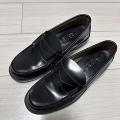 HARUTA ブラックローファー 26.0cm