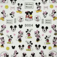 ネイルシール ミニーちゃん ミッキー ディズニー キャラクター