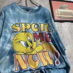 US古着/XL オーバーサイズ トゥイーティー キャラT 半袖Tシャツ 90s