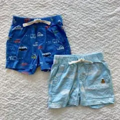 GAP　ベビー　短パン　2枚まとめ売り 6-12m
