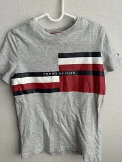 TOMMY HILFIGER ロゴプリント Tシャツ グレーのサムネイル