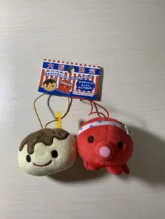 大阪限定 なかよしマスコット たこ焼き＆タコちゃん