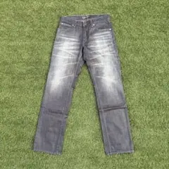 BACK NUMBER BLACK LABEL デニムパンツ グレー 糊付きのサムネイル