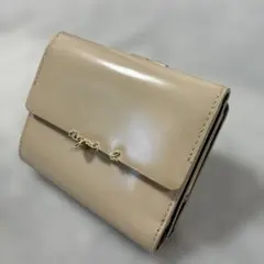 agnes b. 三つ折り財布 ベージュのサムネイル