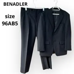 コナカ　BENADLER　フォーマルスーツセット　卒業式　ビジネス　黒96AB5