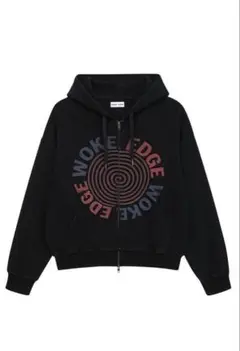 希少】WOKE EDGE Washed Thermal Zip Hoodie - メルカリ