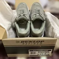DUNLOP REFINED スニーカー DM2509 グレー 23.0cmのサムネイル