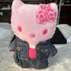 ハローキティ デニムジャケット ぬいぐるみ