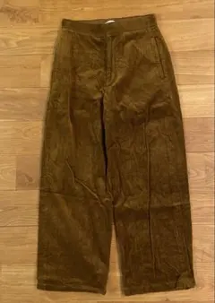 INES DE LA FRESSANGE コーデュロイ ワイドパンツ ブラウン