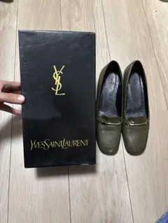 Yves Saint Laurent ローファー カーキのサムネイル
