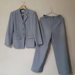 【美品】shandy house グレー パンツスーツ上下 レディース11号