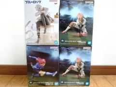 ブルーロック 凪誠士郎 千切豹馬 士道龍聖 フィギュア 4体セット まとめ売り