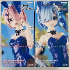 リゼロ　bicute bunnies figure レム　ラム　ブルーver ②