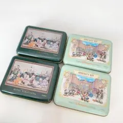 ディズニーホテルアメニティ缶　ディズニーランドホテル ホテルミラコスタ4つセット