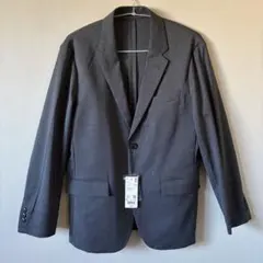 新品タグ付き UNIQLO ユニクロ 感動ジャケット ダークグレー メンズ S