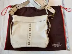 COACHコーチ★ショルダーバッグ★ホワイト