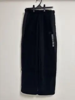 フリースワイドパンツ 丈長め ブラック S UNIQLO NEEDLESのサムネイル