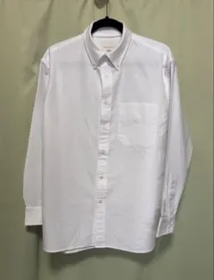 UNIQLO JW ANDERSON 白長袖シャツMサイズ　ユニクロ