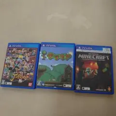 Minecraft テラリア　JスターズビクトリーVS　psvita