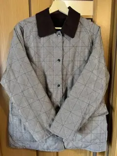 フリークスストア　チェック柄 ブラック色　リバーシブルキルティングジャケット