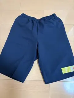 【美品】ニューバランス ジュニア スポーツハーフパンツネイビー 160