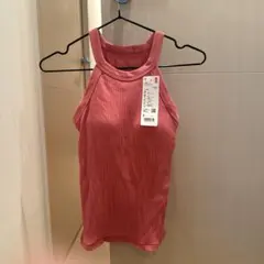 新品タグ付き　UNIQLO ホルターネック　ブラタンクトップ　Sサイズ