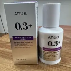 【新品未使用】アヌア レチノール0.3 ナイアシンリニューイングセラム30ml