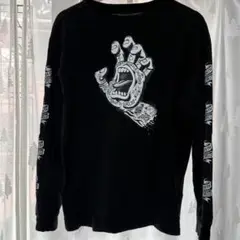 SANTA CRUZ ブラック ロングスリーブ Tシャツ