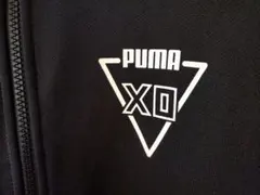 PUMA XO ジップアップジャケット 黒/白