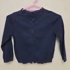 UNIQLO ネイビー カーディガン 110サイズ