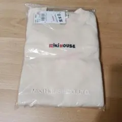 新品未使用 MIKI HOUSE クリーム ホワイト トレーナー 110cm