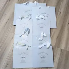 gelato pique ショップ袋 水色 8枚セット