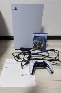 PlayStation 5 本体 コントローラー ゲームソフト付き