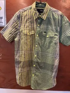 Hurley チェック柄 半袖シャツ Mサイズのサムネイル