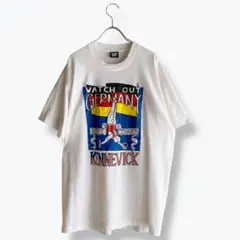 90's ビンテージ 古着 USA製 フルーツオブザルーム プリントTシャツ