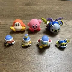 星のカービィのミニフィギュア　7体