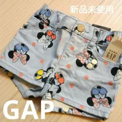 GAP ミニーマウス柄 ショートパンツ 2歳用
